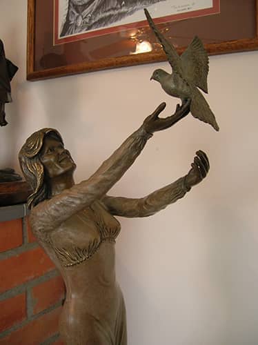 Portrait bronze sculptures. Bronze portrait sculpture | www.donbeckbronzes.com