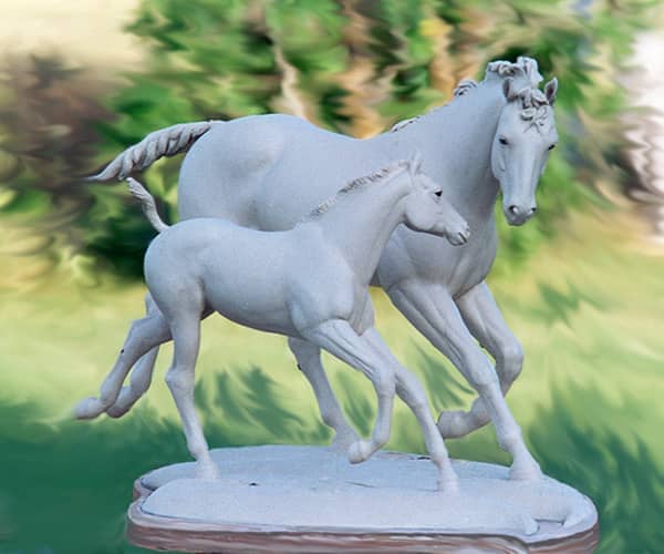 Equine bronze sculptures. Horse bronze sculptures | www.donbeckbronzes.com